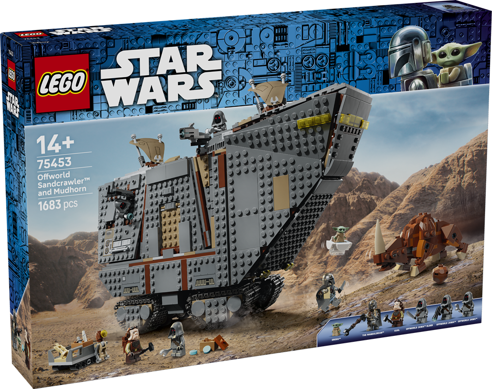 LEGO STAR WARS TM SANDCRAWLER™ E MUDHORN OFFWORLD 75453