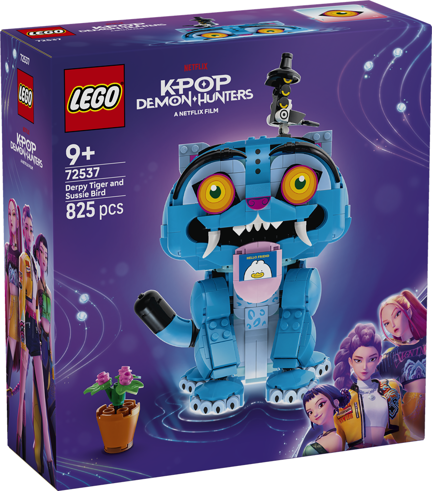 LEGO KPOP DEMON HUNTERS DERPY LA TIGRE E SUSSIE LA GAZZA 72537