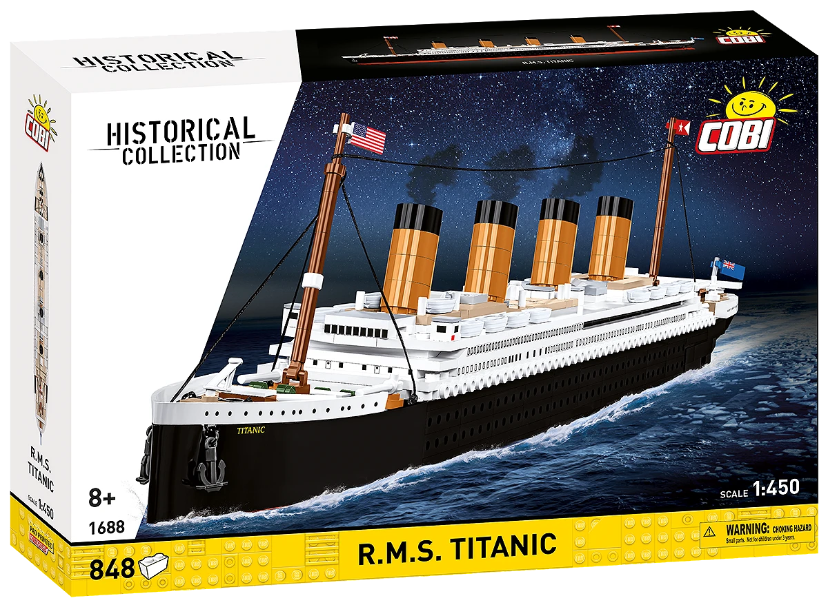 COBI HISTORICAL COLLECTION RMS TITANIC 1:450  1688