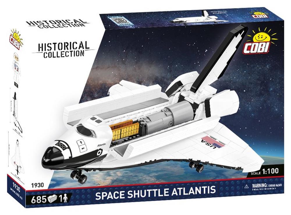 COBI HISTORICAL COLLECTION NASA SPACE SHUTTLE ATLANTIS 1930