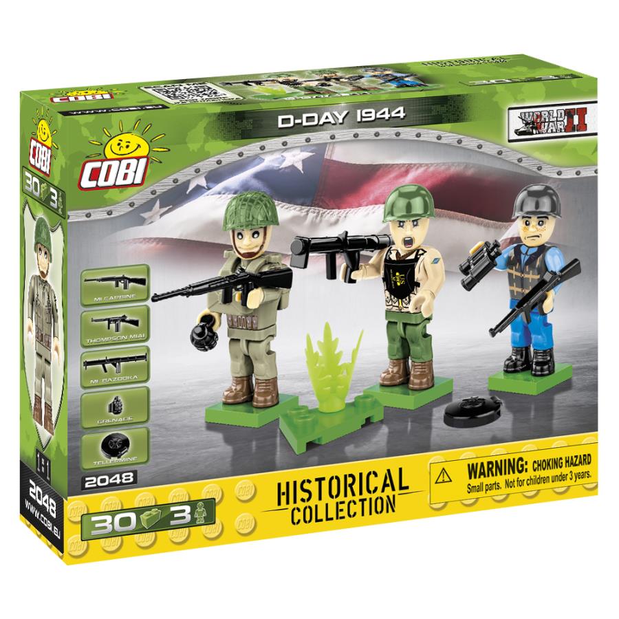 COBI WWII US ARMY D-DAY 1944 2048