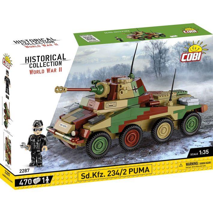 COBI HISTORICAL COLLECTION WWII SD.KFZ. 234/2 PUMA 2287