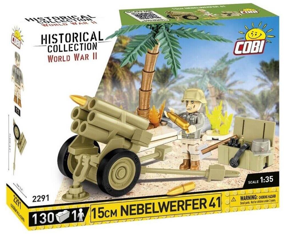 COBI HISTORICAL COLLECTION WWII 15 CM NEBELWERFER 41 2291