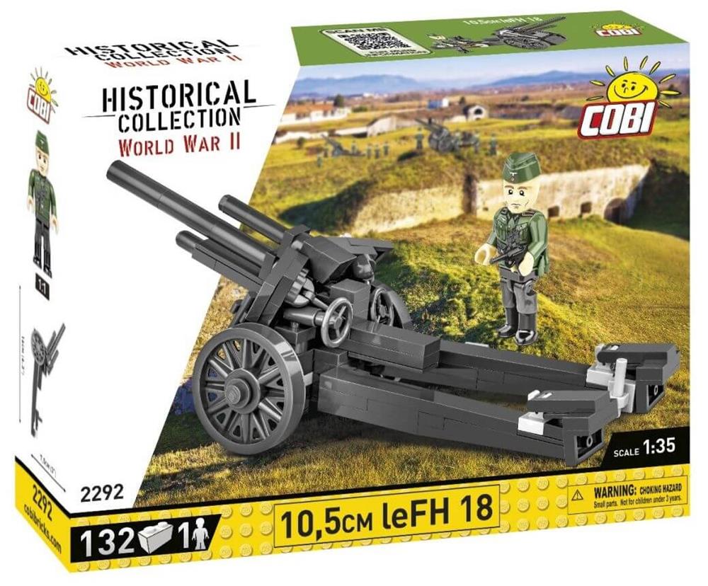 COBI HISTORICAL COLLECTION WWII 0,5 CM LEFH 18 2292