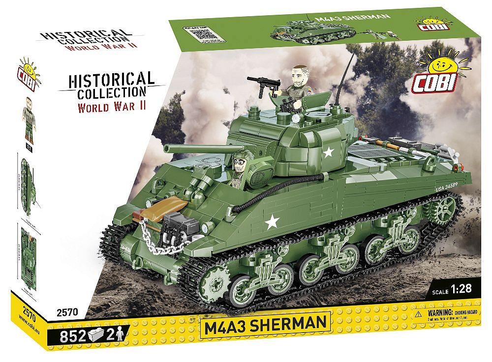 COBI HISTORICAL COLLECTION M4A3 SHERMAN 2570