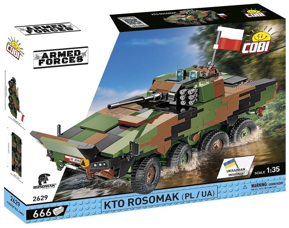 COBI ARMED FORCES KTO ROSOMAK 2IN1 PL / UA 2629