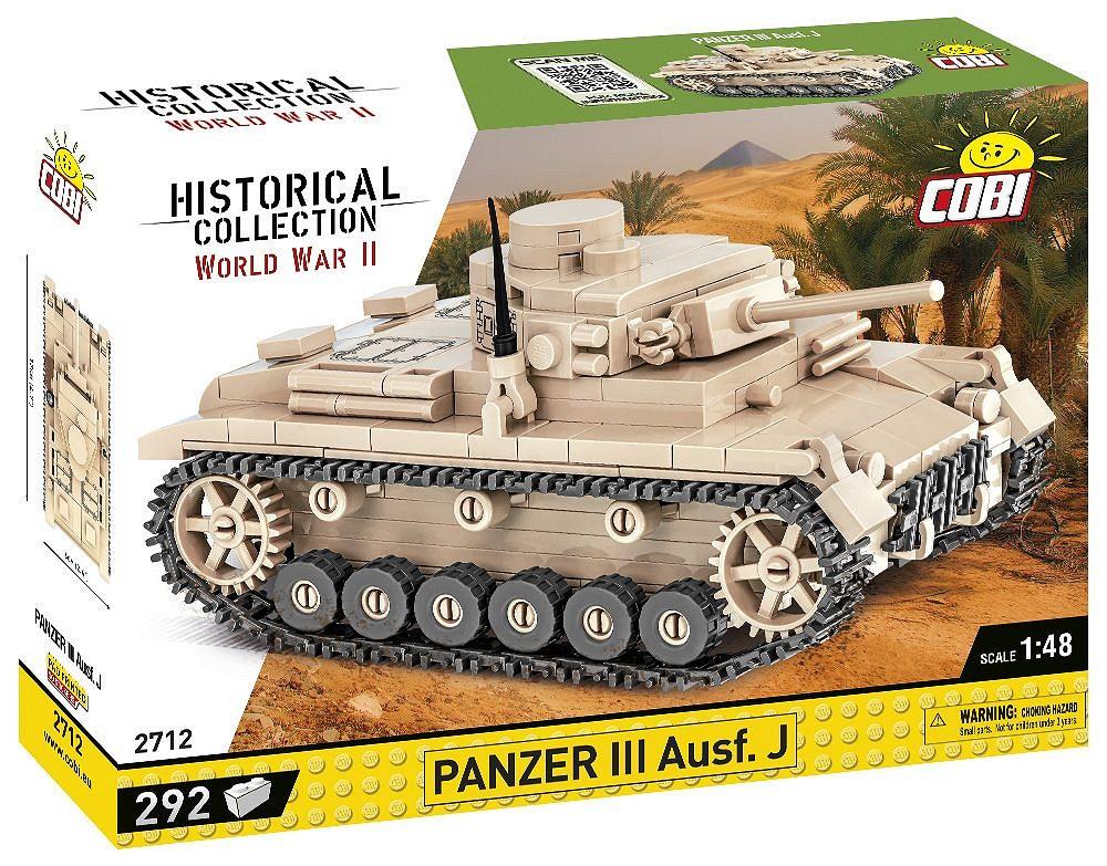COBI HISTORICAL COLLECTION PANZER III AUSF. J 2712