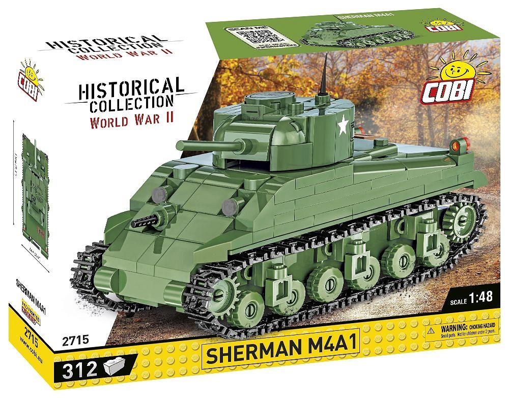 COBI HISTORICAL COLLECTION SHERMAN M4A1 2715