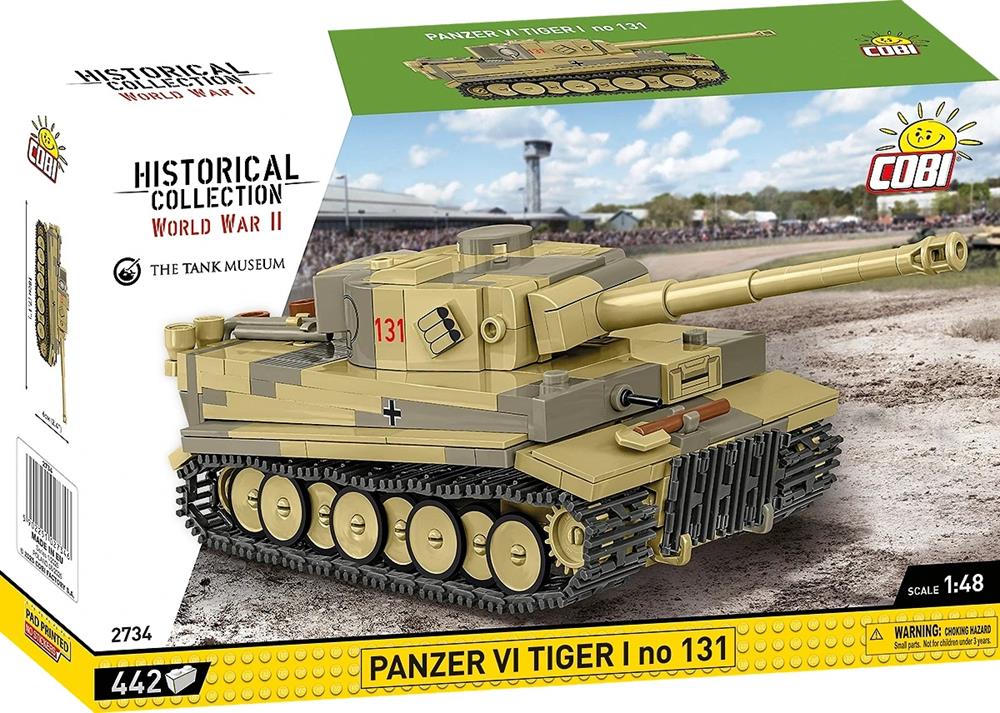 COBI HISTORICAL COLLECTION WWII PANZER VI TIGER I NO 131 2734