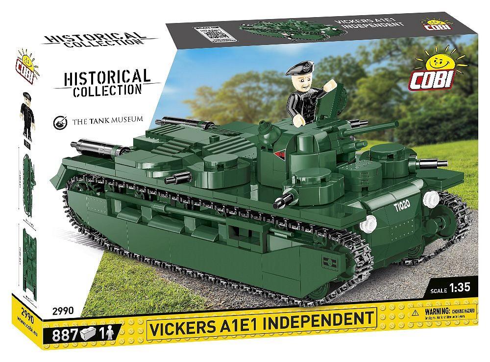 COBI HISTORICAL COLLECTION VICKERS A1E1 INDEPENDENT 2990