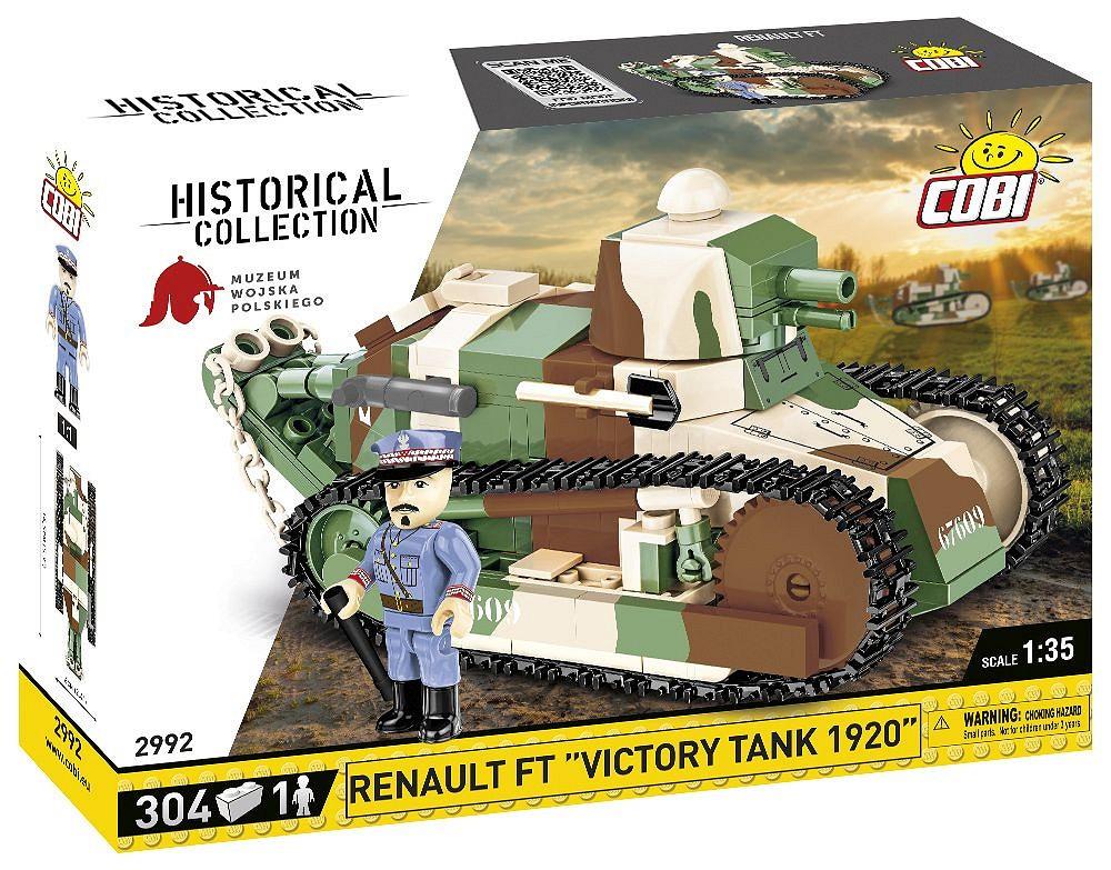 COBI HISTORICAL COLLECTION RENAULT FT ''VICTORY TANK 1920'' 2992