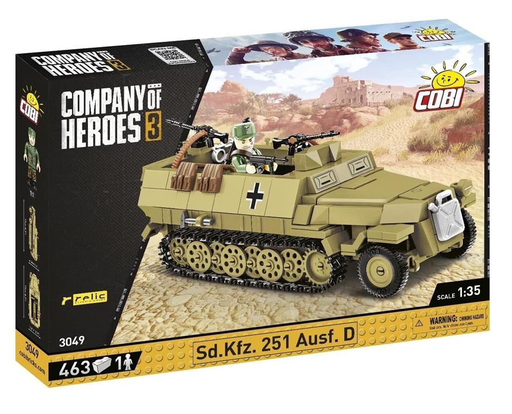 COBI COMPANY OF HEROES 3 SD.KFZ. 251 AUSF.D 3049