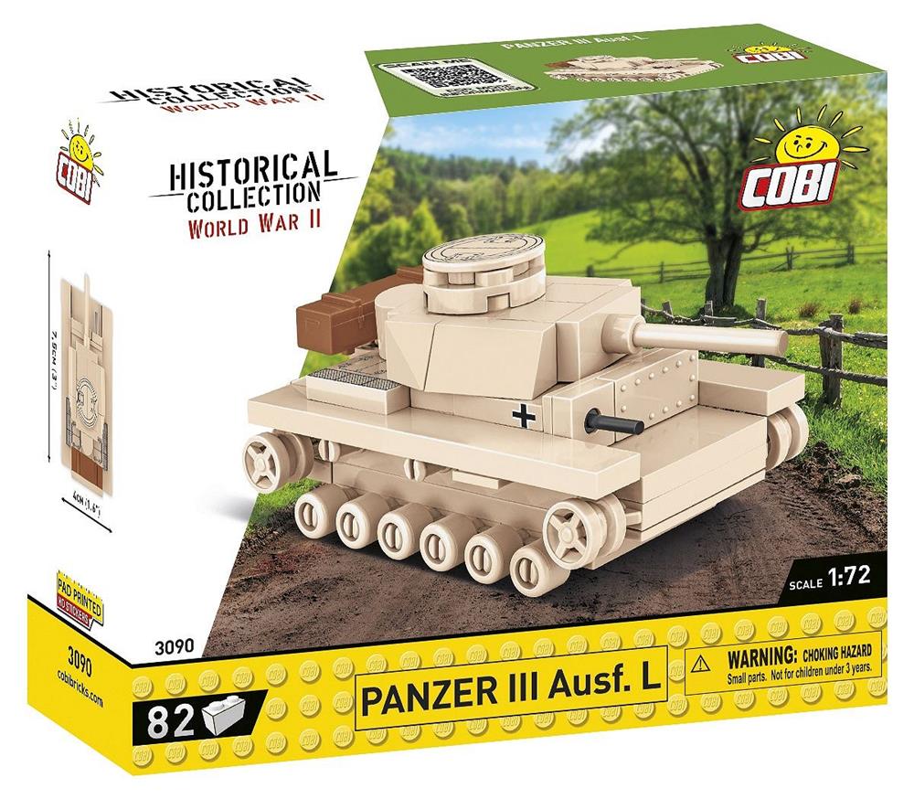 COBI HISTORICAL COLLECTION WWII Panzer III Ausf.L 3090