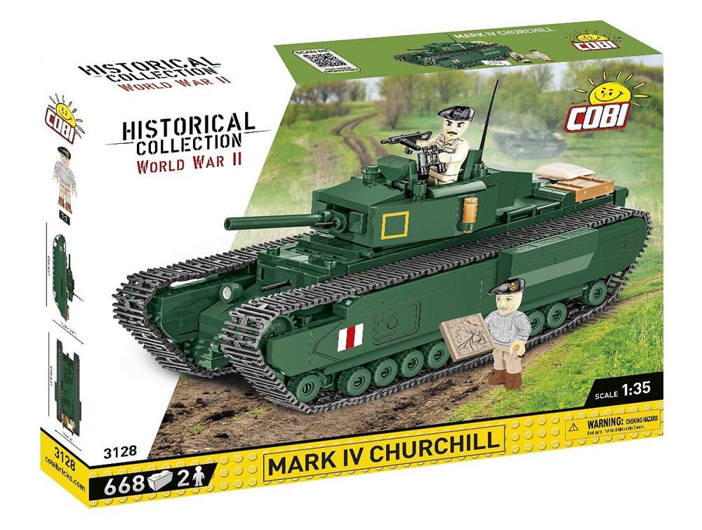 COBI HISTORICAL COLLECTION WWII MARK IV CHURCHILL 3128