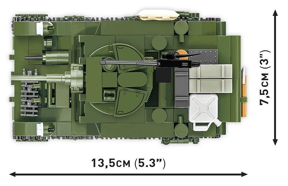 COBI HISTORICAL COLLECTION WWII M3 STUART 3129
