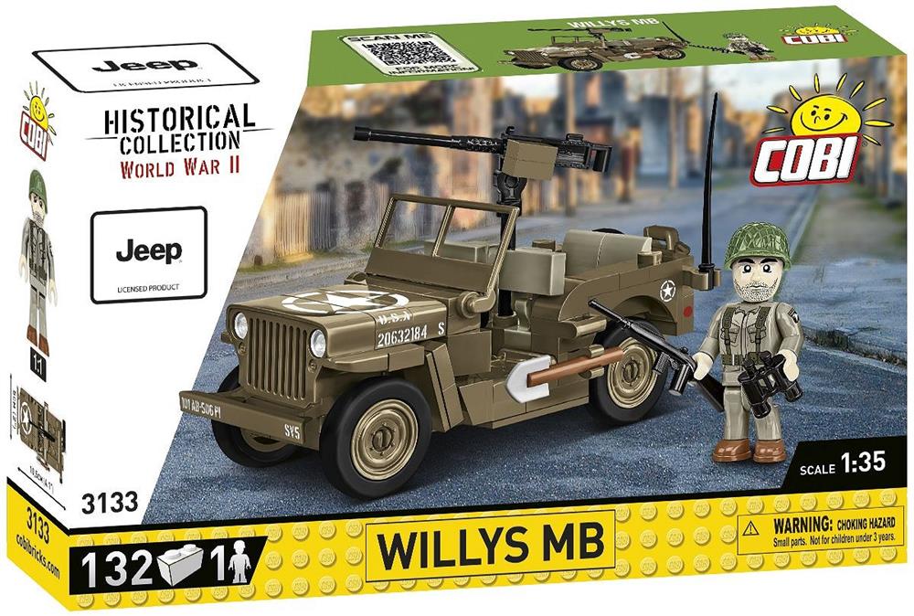 COBI HISTORICAL COLLECTION WWII WILLYS MB 3133
