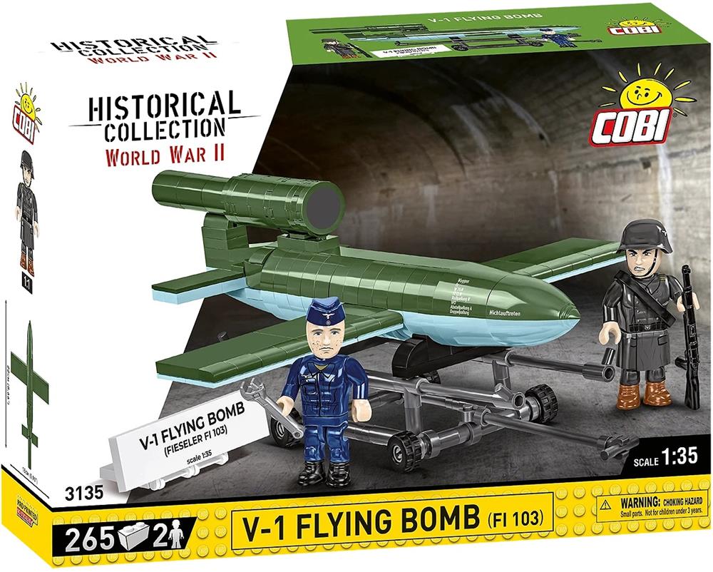 COBI HISTORICAL COLLECTION WWII V-1 FLYING BOMB (FI 103) 3135