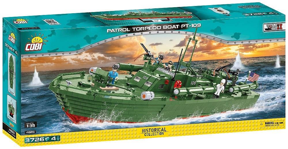 COBI HISTORICAL COLLECTION PATROL TORPEDO BOAT PT-109 4825