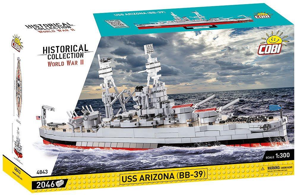 COBI HISTORICAL COLLECTION USS ARIZONA (BB-39) 4843