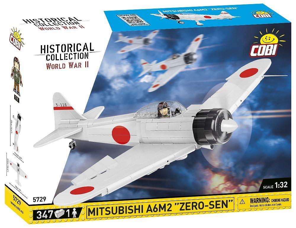 COBI HISTORICAL COLLECTION MITSUBISHI A6M2 ''ZERO-SEN'' 5729