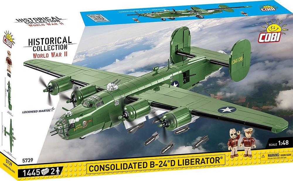 COBI HISTORICAL COLLECTION WWII CONSOLIDATED B-24 LIBERATOR 5739