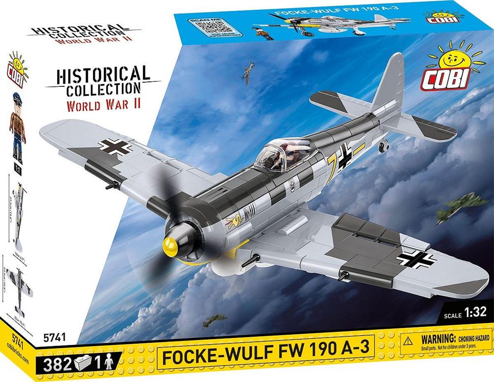 COBI HISTORICAL COLLECTION WWII FOCKE-WULF FW 190-A3 5741