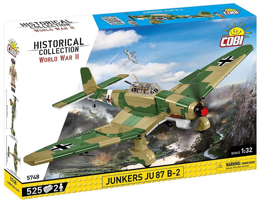 COBI HISTORICAL COLLECTION WWII JUNKERS JU 87 B-2 5748