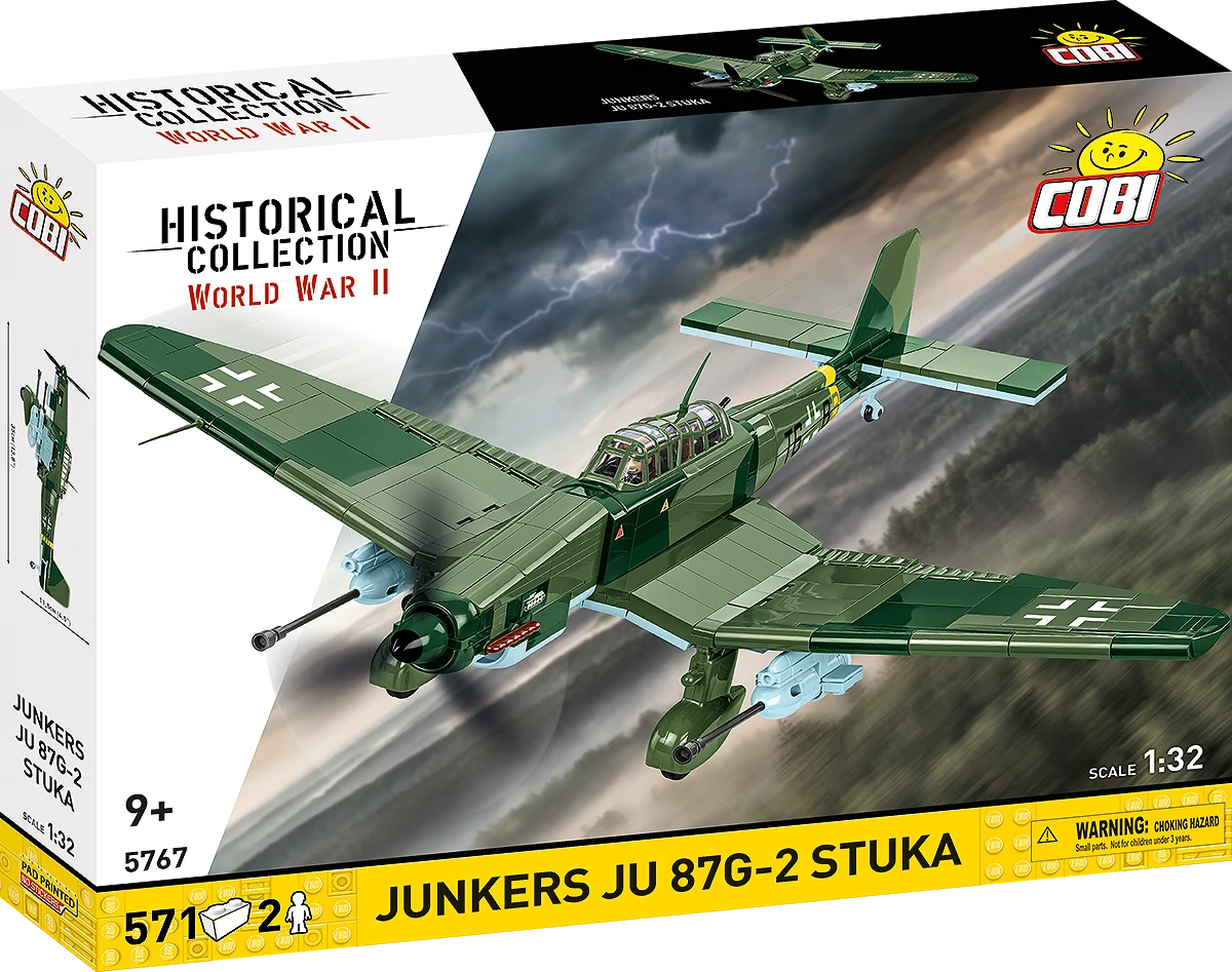 COBI HISTORICAL COLLECTION WWII JUNKERS JU 87G-2 STUKA 5767