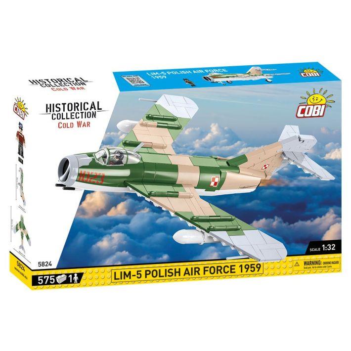 COBI HISTORICAL COLLECTION LIM-5 POLISH AIR FORCE 1959 5824