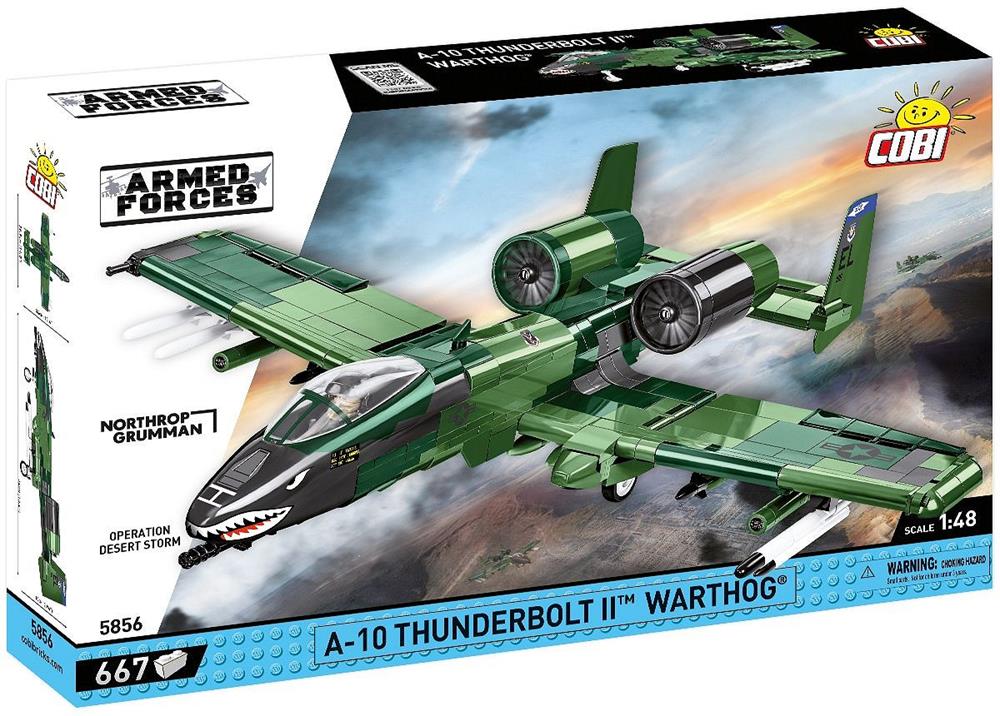 COBI ARMED FORCES A-10 THUNDERBOLT II WARTHOG 5856