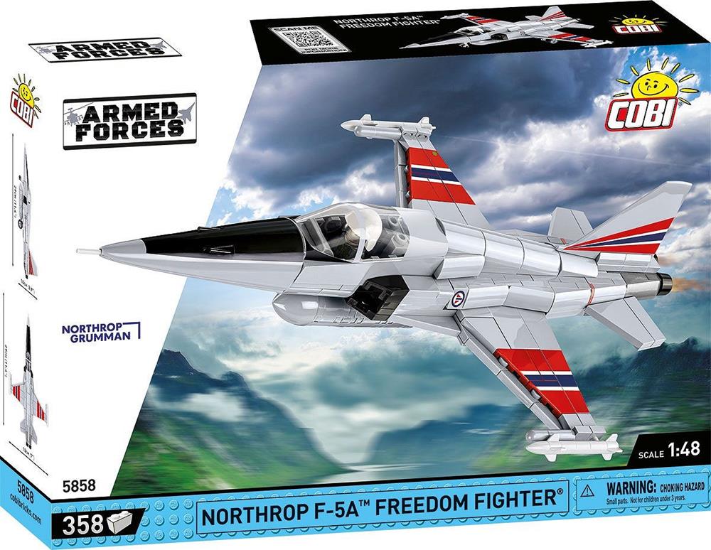 COBI ARMED FORCES NORTHROP F-5A FREEDOM FIGHTER 5858