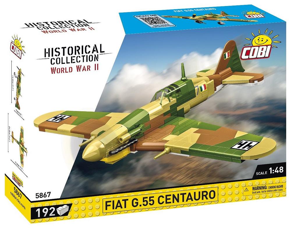 COBI HISTORICAL COLLECTION WWII FIAT G.55 CENTAURO 5867