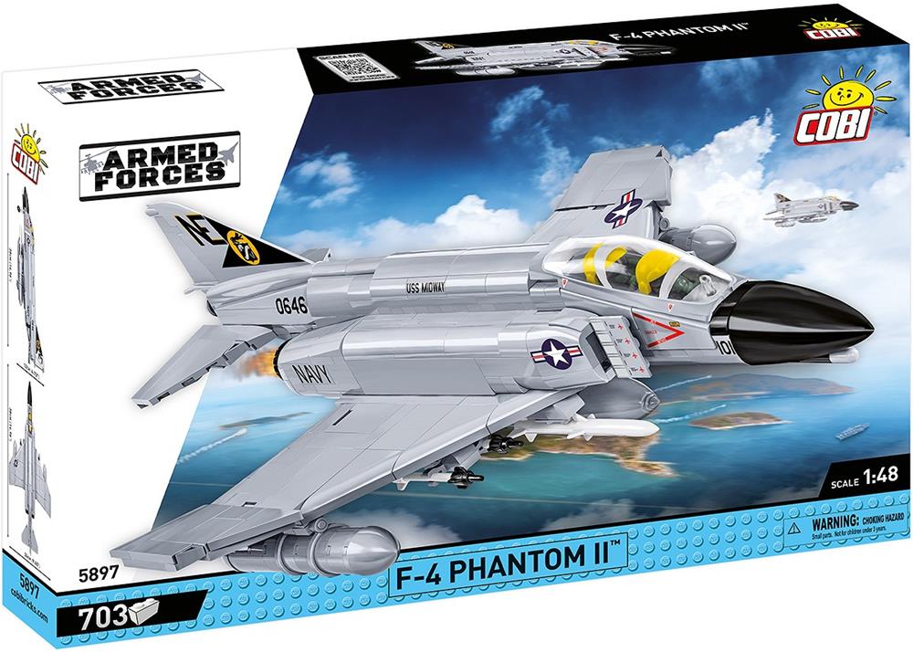COBI ARMED FORCES F-4 PHANTOM II - USS MIDWAY 5897