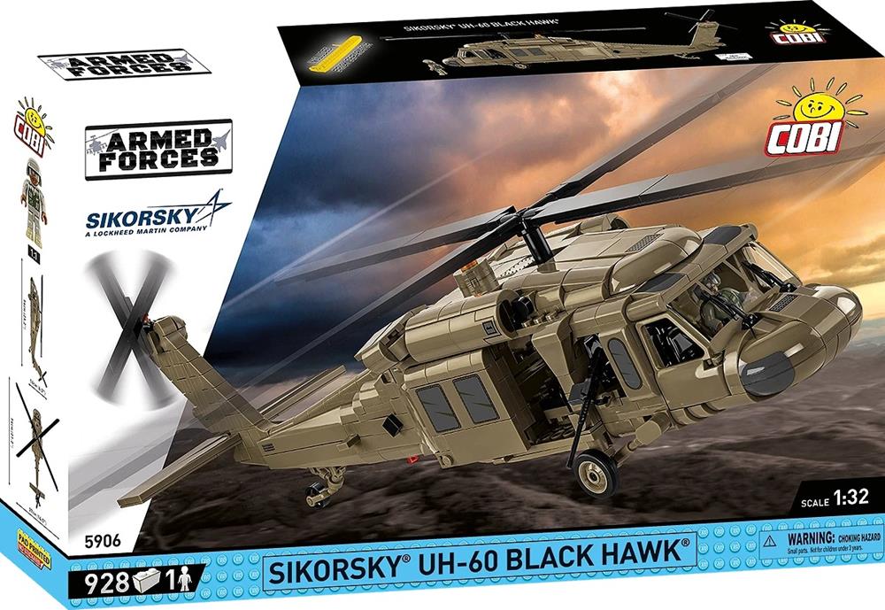 COBI ARMED FORCES SIKORSKY UH-60 BLACK HAWK 5906