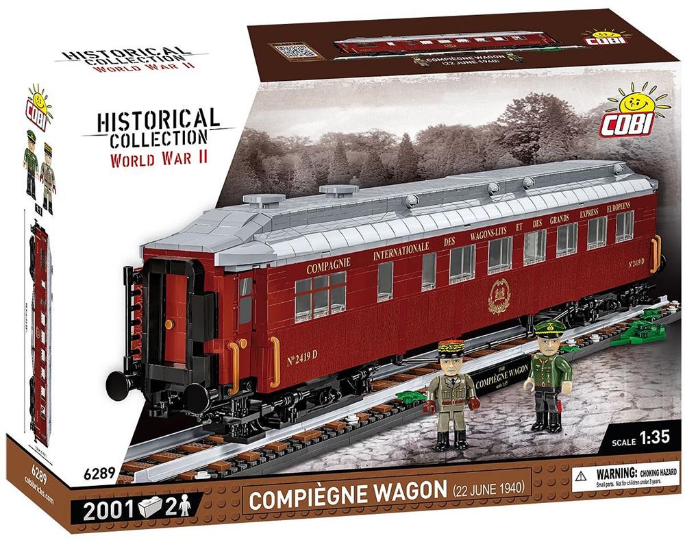 COBI TRAINS COMPIÈGNE WAGON 1940 6289