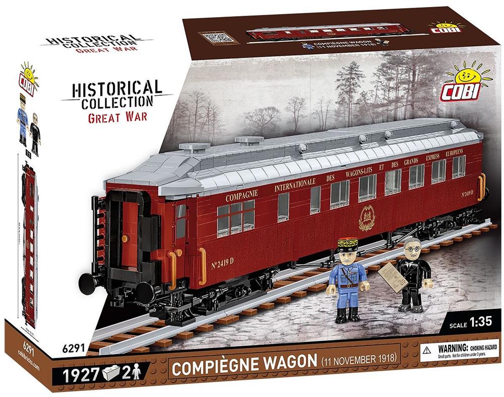 COBI TRAINS COMPIÈGNE WAGON 1918 6291