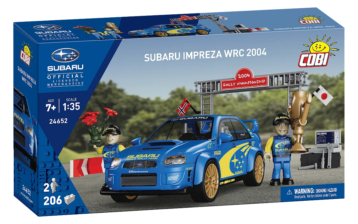 COBI CARS SUBARU IMPREZA WRC 2004 24652