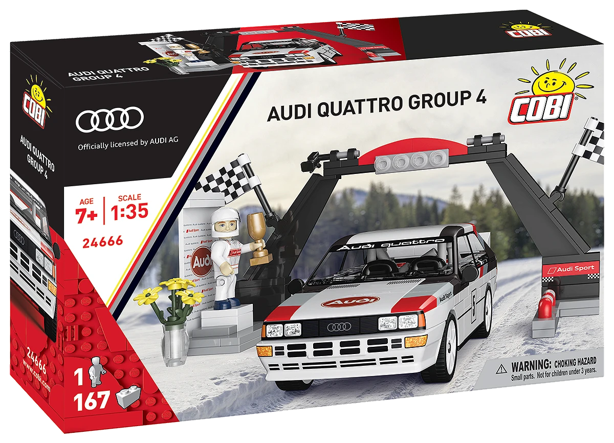 COBI CARS AUDI QUATTRO GROUP 4 (1981) 24666