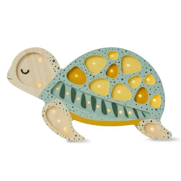 LITTLE LIGHTS TURTLE LAMP GALAPAGOS SAGE 077-376
