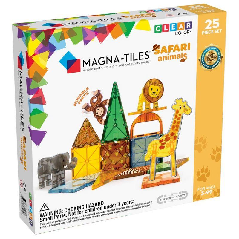 L'ORSOMAGO MAGNA TILES SAFARI ANIMALS 25 ELEMENTI 20925