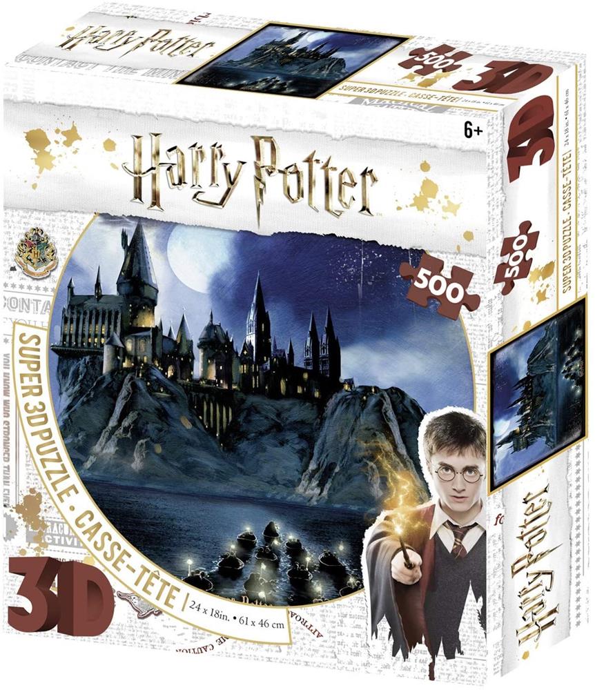 PRIME 3D PUZZLE 3D HARRY POTTER HOGWARTS 500PZ