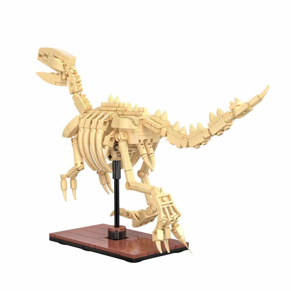 CADA DINOSAUR FOSSILS: VELOCIRAPTOR 256 PZ C59014W