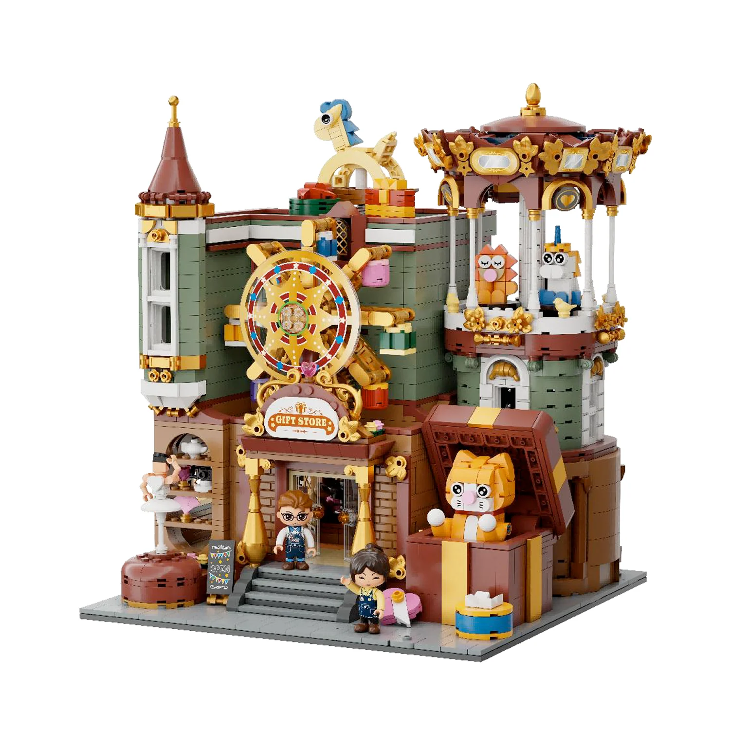 PANTASY SET DI MATTONCINI EDIFICI MODULARI - IL NEGOZIO DI REGALI PAN85043