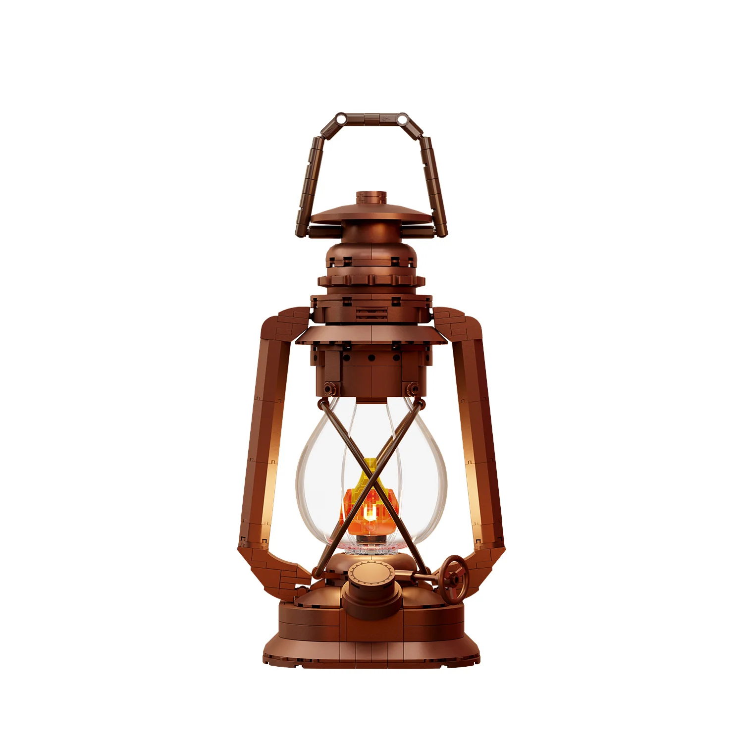 PANTASY SET DI MATTONCINI RETRÒ - LAMPADA A KEROSENE PAN85056