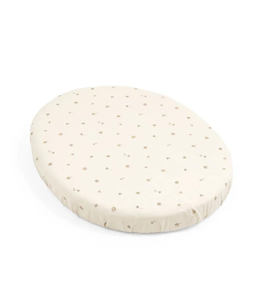 STOKKE LENZUOLO PER LETTINO STOKKE® SLEEPI™ MINI FIORI ECRU 683006