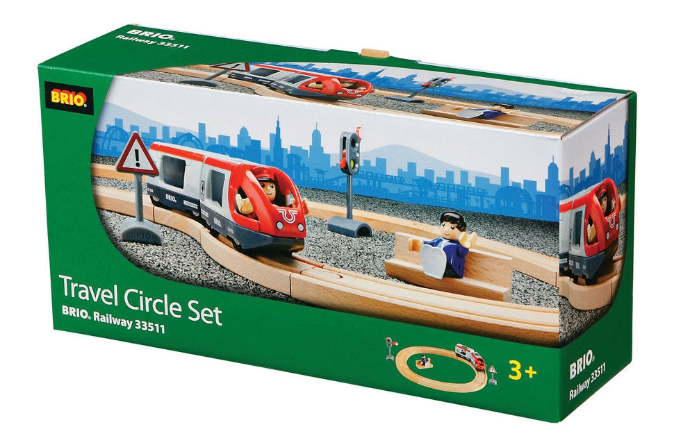 BRIO SET FERROVIA CIRCOLARE 33511