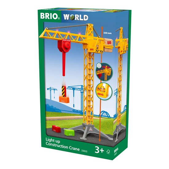 BRIO GRU CON LUCI 33835