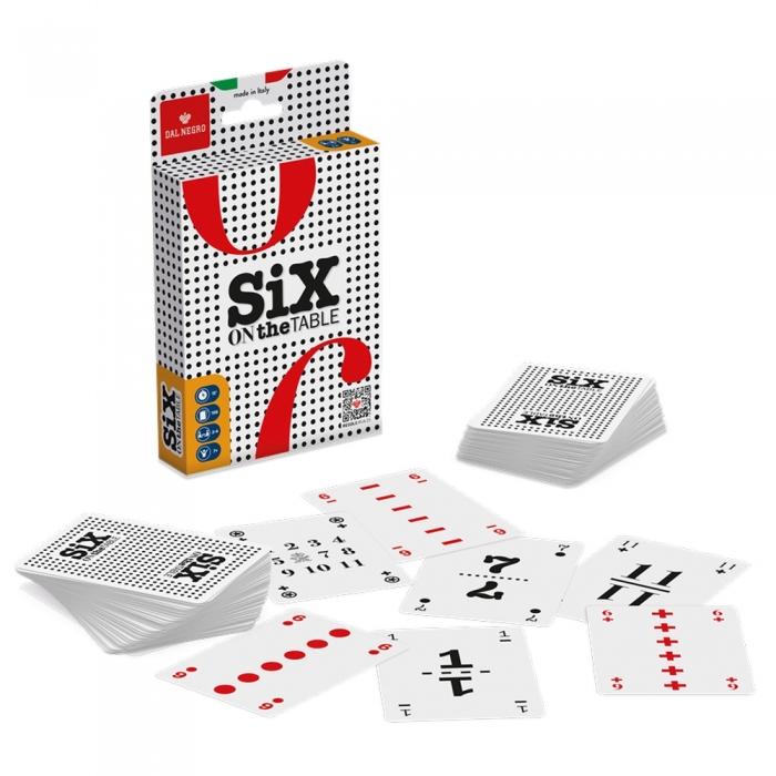 DAL NEGRO CARTE DA GIOCO SIX ON THE TABLE 57097