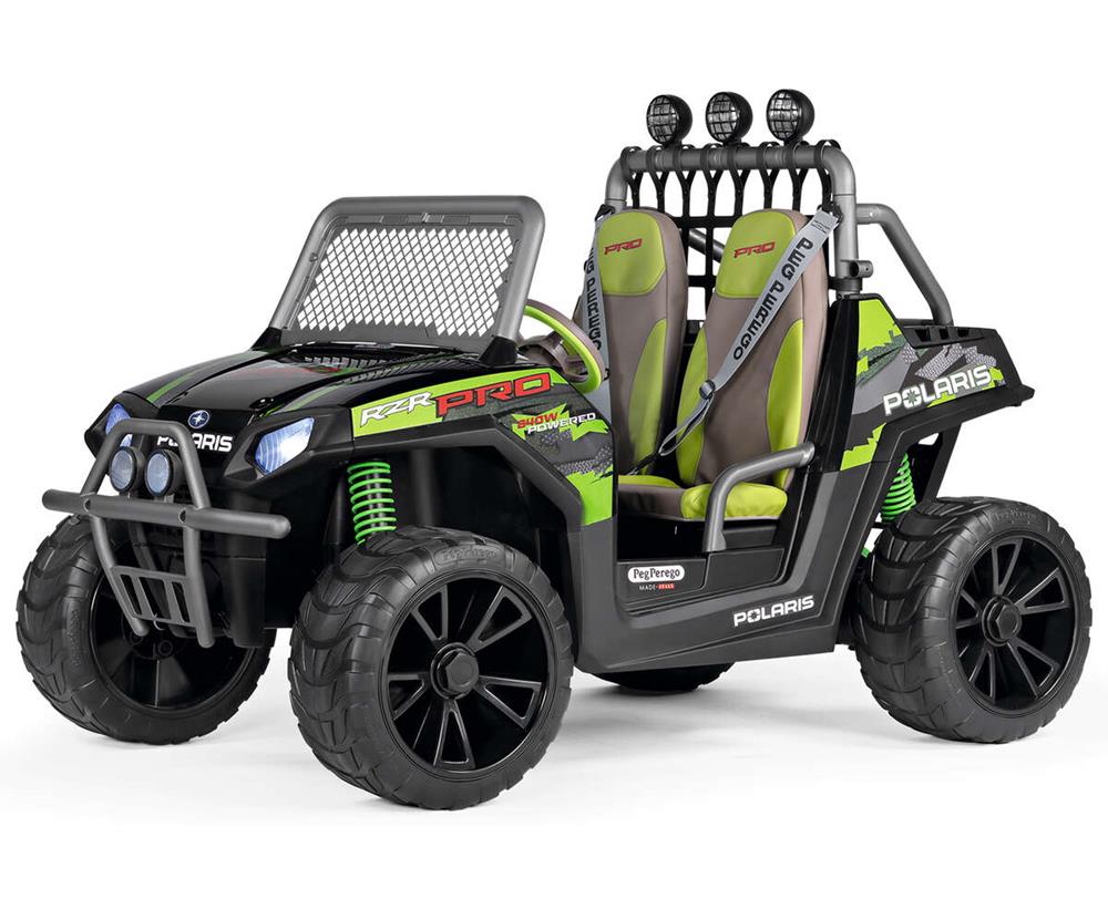 PEG PEREGO AUTO ELETTRICA POLARIS RZR PRO GREEN SHADOW IGOD0601