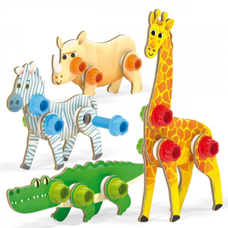 QUERCETTI TECNO WOOD ANIMALI DELLA SAVANA 00735